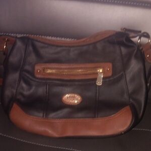 b.o.c. Black and Brown Shoulder Bag
